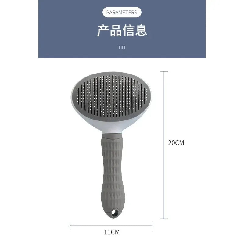 Hair Removal Brush for Dogs and Cats Non-sliding Beauty Brush Dog Beauty Equipment Pet Hair Removal Comb Pet Products